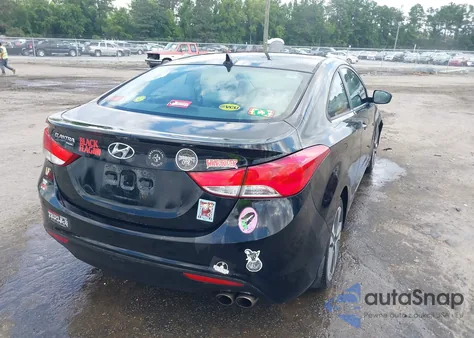 2013 Hyundai Elantra Se из США, поврежденный, VIN KMHDH6AE3DU019319